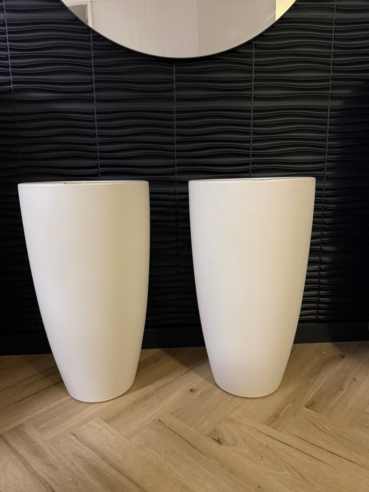 Elho june round hoog bloempot plantenbak nieuw, Kunststof, Rond, Nieuw, Ophalen of Verzenden