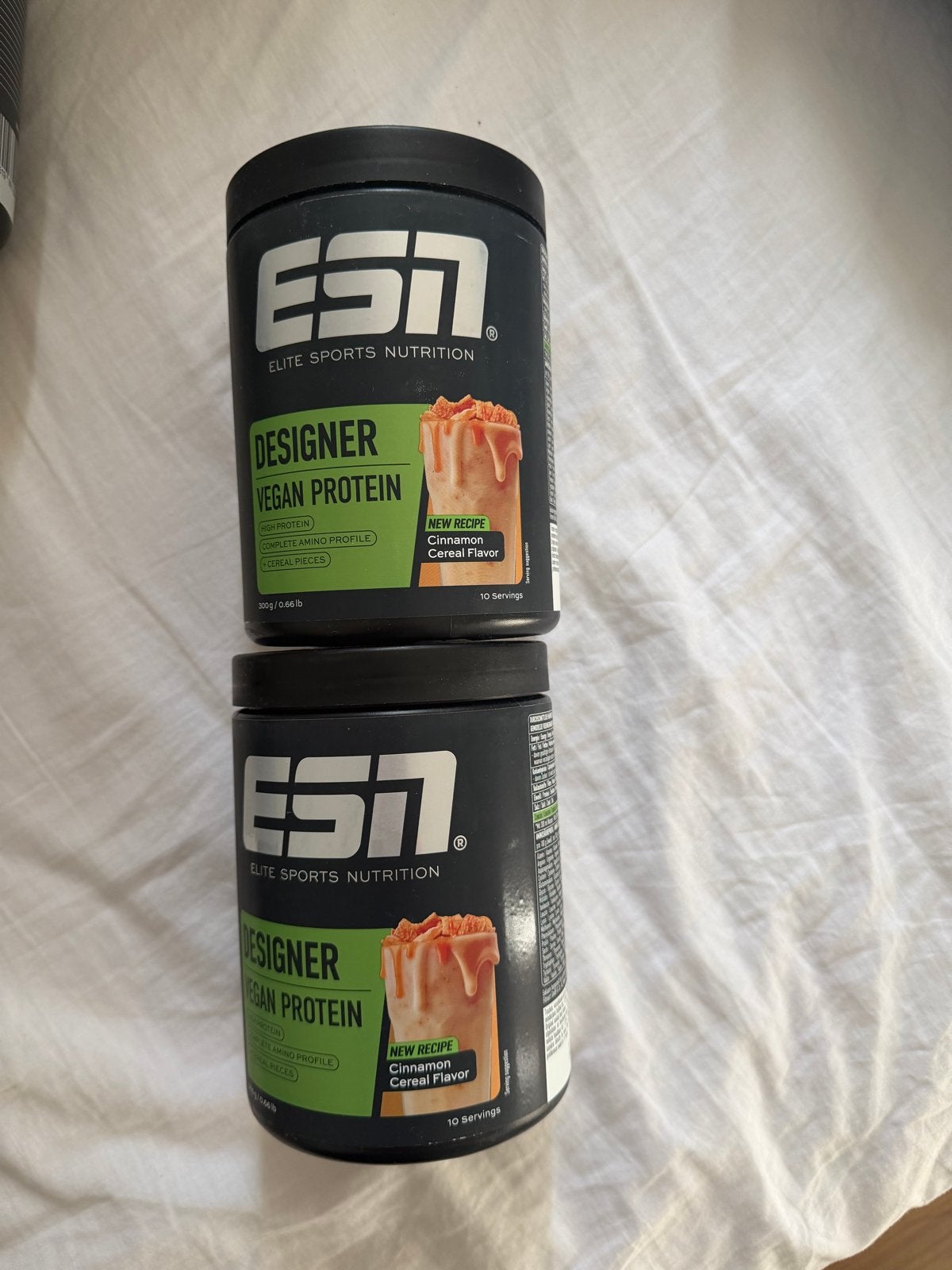 ESN Designer Vegan Protein Kaneel Graan Smaak (2x), Sport en Fitness, Gezondheidsproducten en Wellness, Ophalen, Nieuw, Poeder of Drank