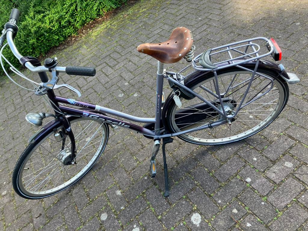 Gazelle fiets, Fietsen en Brommers, Fietsen | Dames | Damesfietsen, Ophalen, Gebruikt, Versnellingen, 50 tot 53 cm