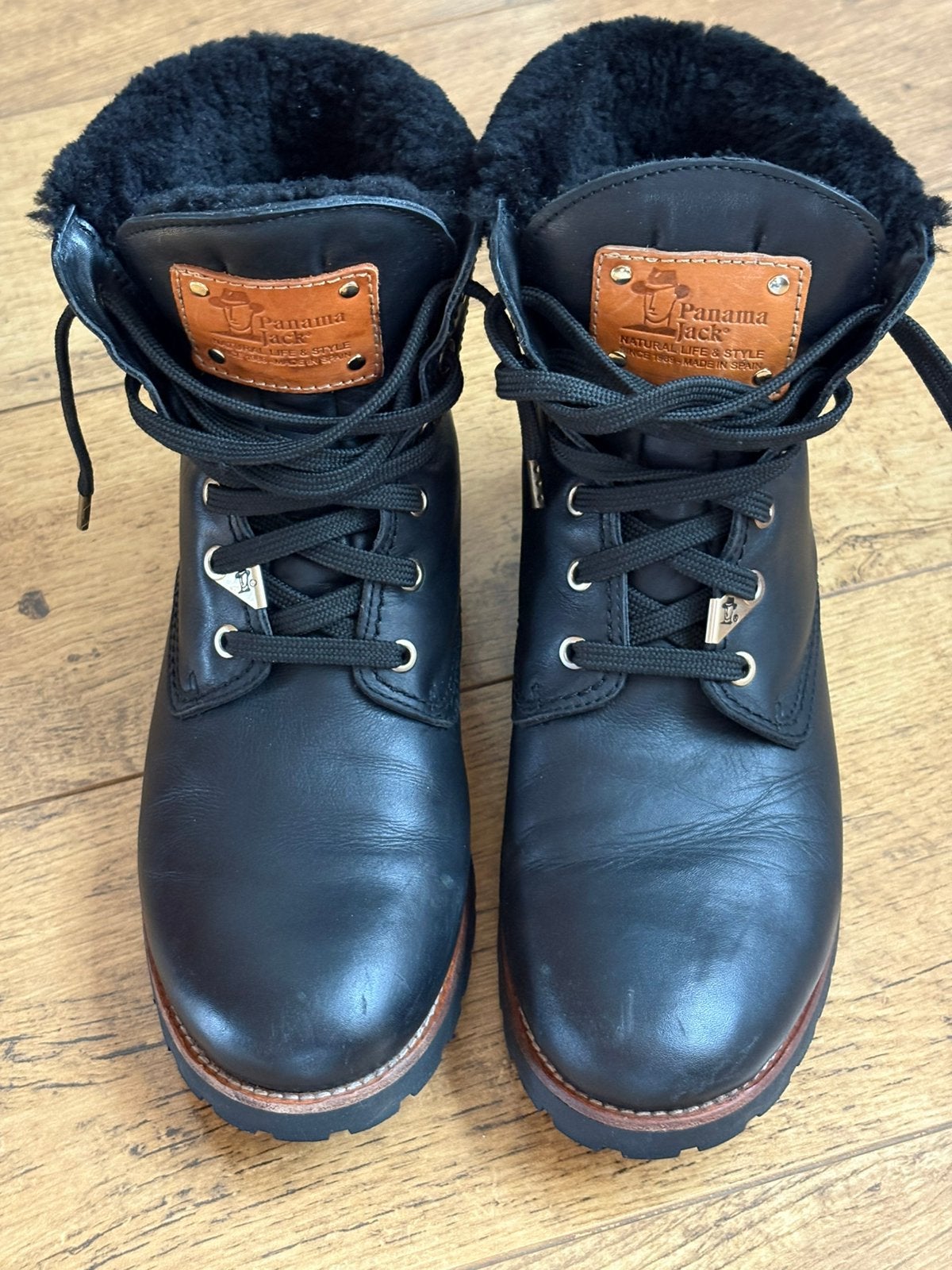 Panama Jack Veterboots, Ophalen of Verzenden, Gedragen, Zwart
