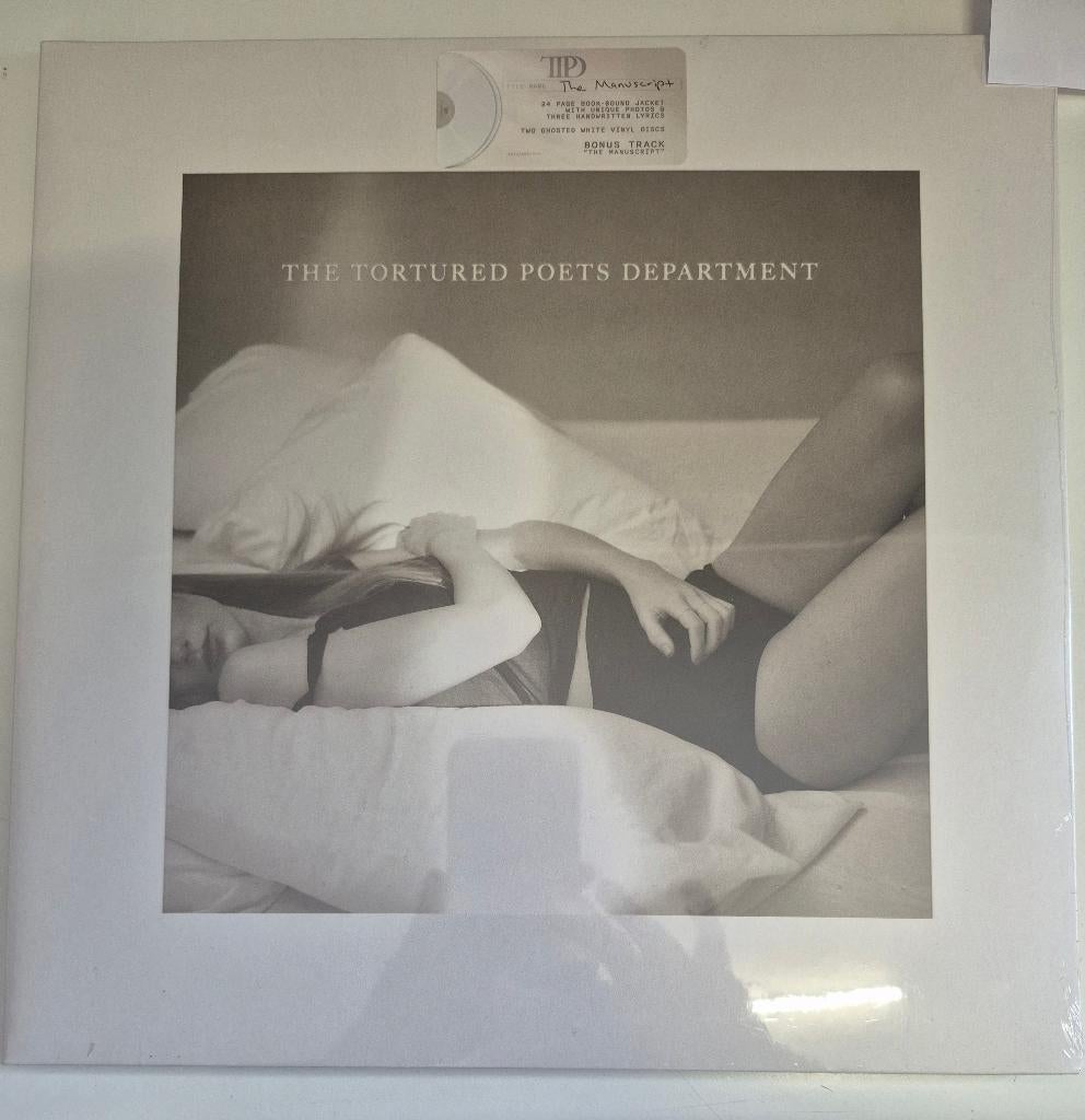 Taylor Swift. The tortured poets department. Wit vinyl. 2LP., Cd's en Dvd's, Vinyl | Pop, Ophalen of Verzenden, 12 inch, Nieuw in verpakking