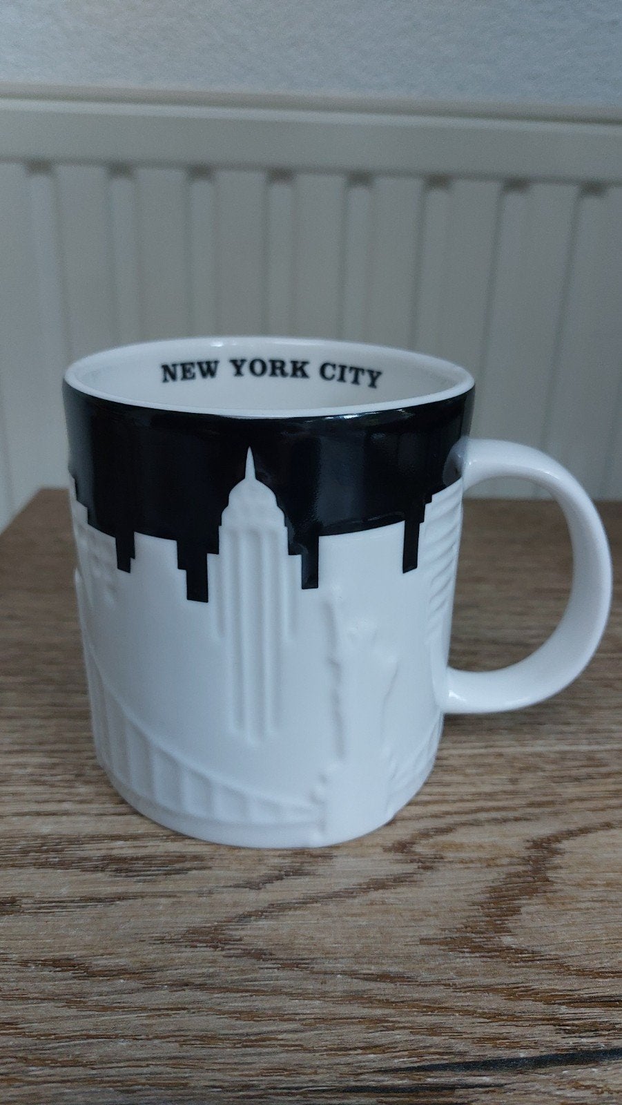 Starbucks New York City Skyline Mok - Zo goed als nieuw, Overige typen, Ophalen of Verzenden, Zo goed als nieuw, Steen/keramiek
