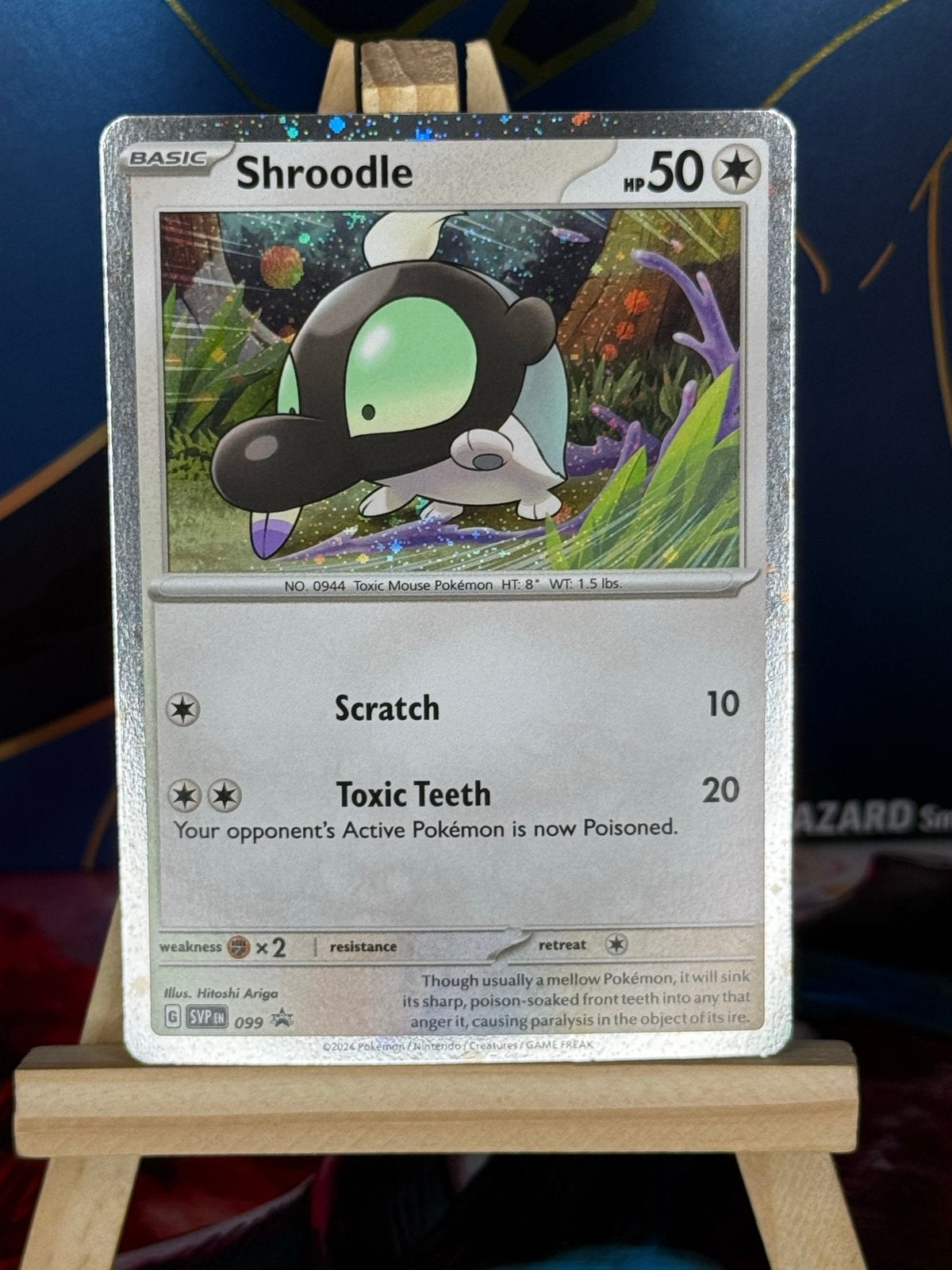 Shroodle #99 | Pokemon Promo, Ophalen of Verzenden, Zo goed als nieuw, Losse kaart, Foil