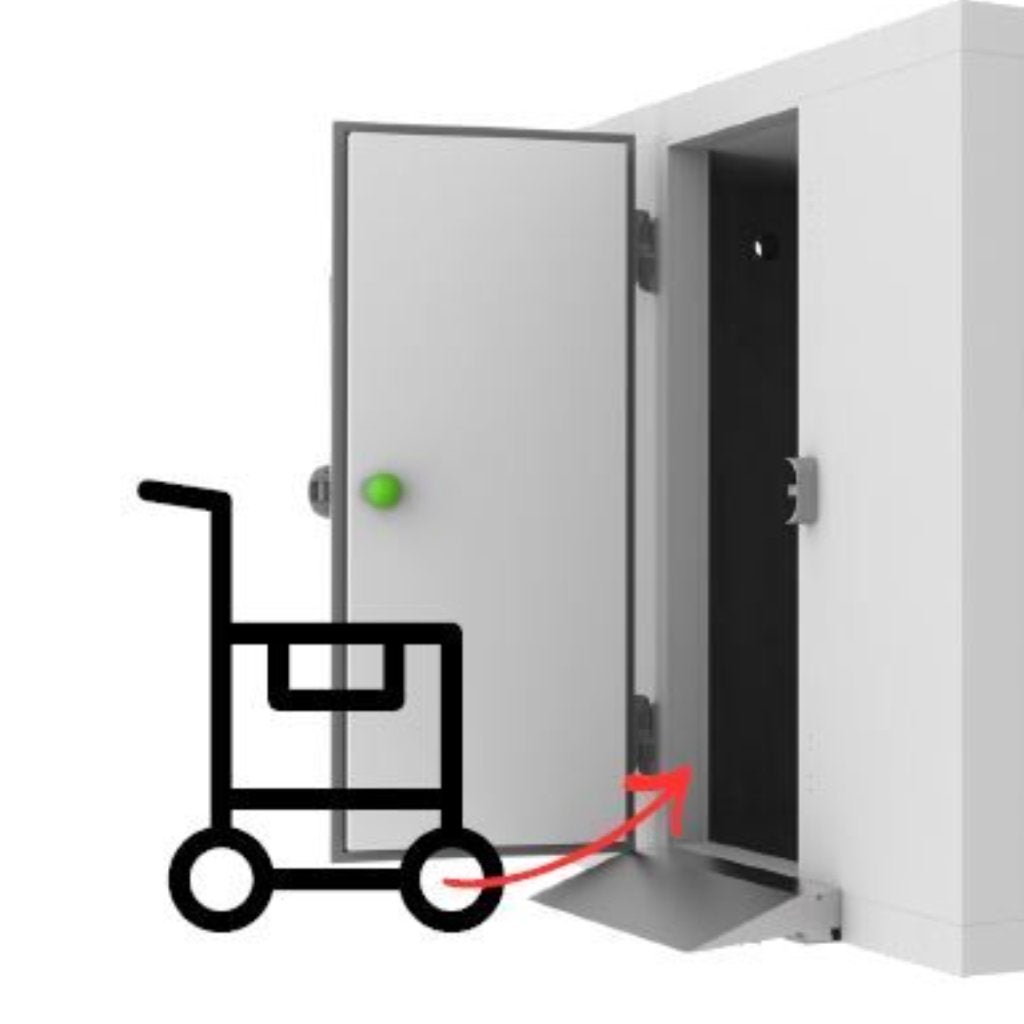 Automatische oprijplaat koelcel / vriescel – 80 mm & 120 mm, Handelgigant, Info@handelgigant.nl, Handelgigant, Nieuw in verpakking