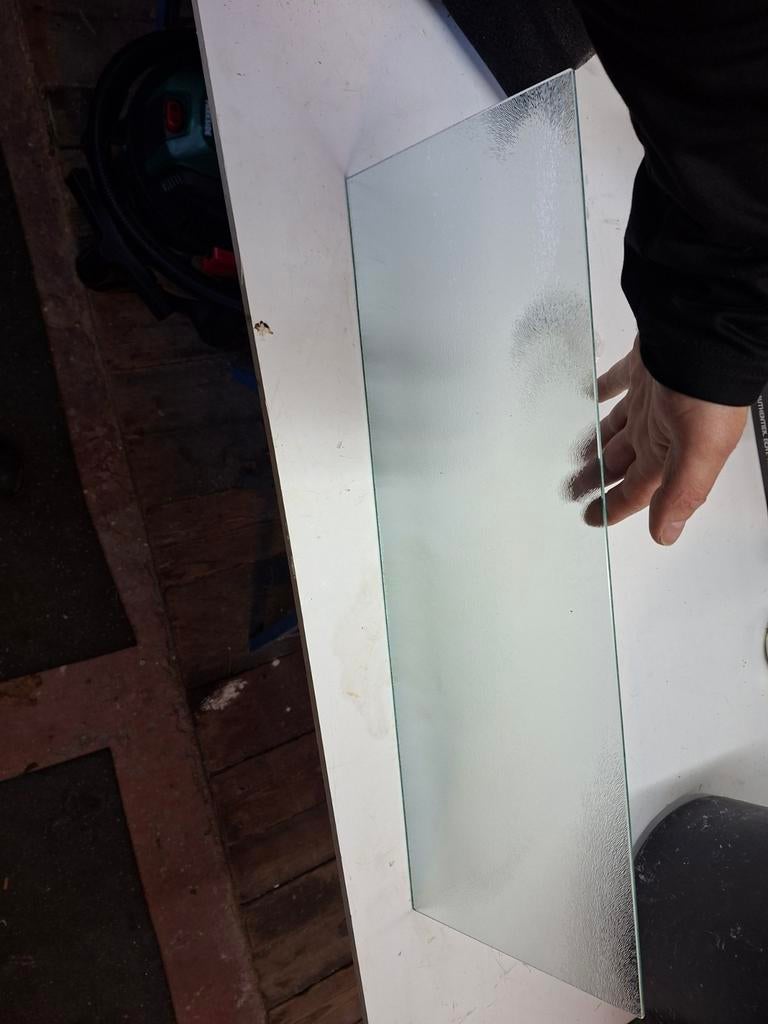 Glazen spatwand, Huis en Inrichting, Keuken | Keukenelementen, Ophalen