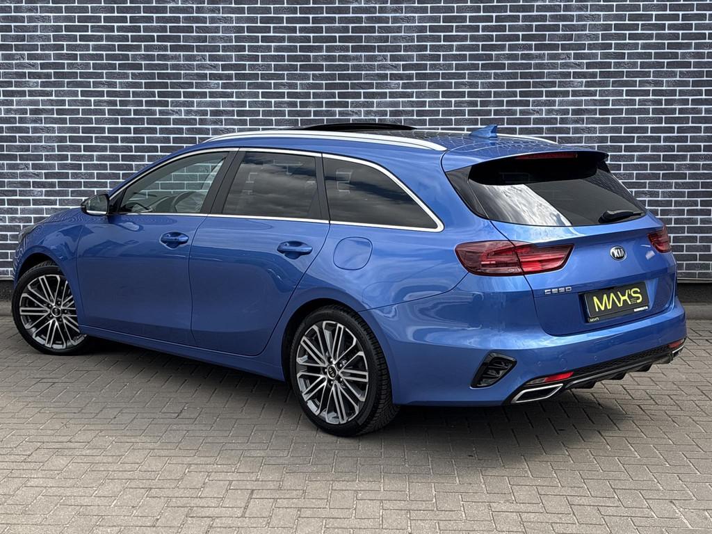 Kia Ceed SportsWagon 1.4 T-GDI GT-PlusLine | Panoramadak | A, Auto's, Kia, Adaptive Cruise Control, Euro 6, 4 cilinders, Blauw