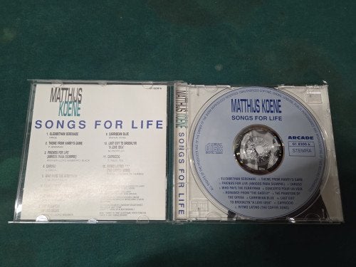cd matthijs koene songs for life, Ophalen of Verzenden