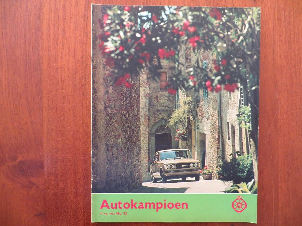 Autokampioen 22 1972 Rover 2000 TC, Alfetta, Zastava 101, Ophalen of Verzenden, Nieuw, Overige merken