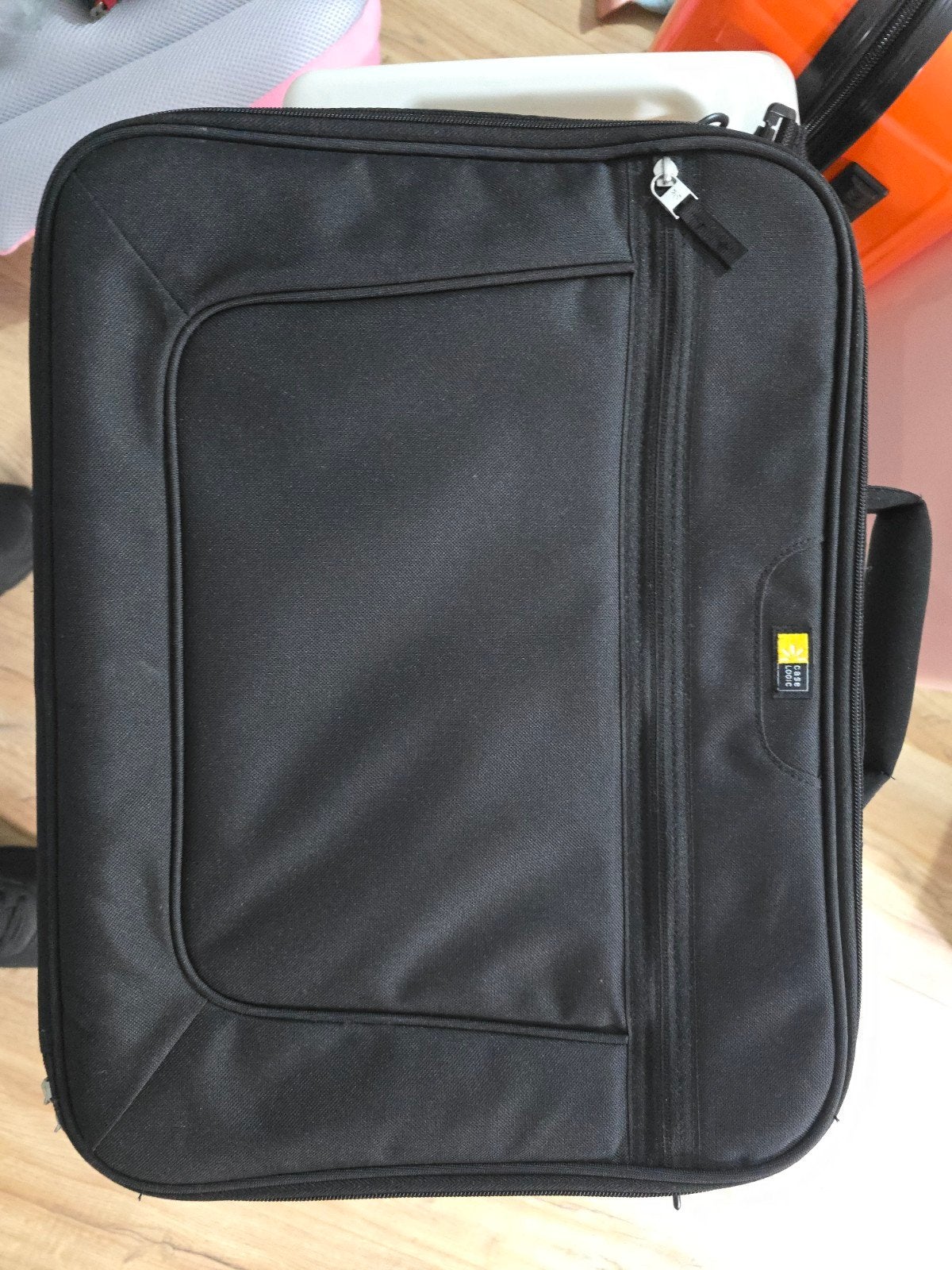 Case Logic laptoptas - Zwart - 17 inch, Computers en Software, Gebruikt, 15 inch, Ophalen of Verzenden, Gevoerd laptopvak