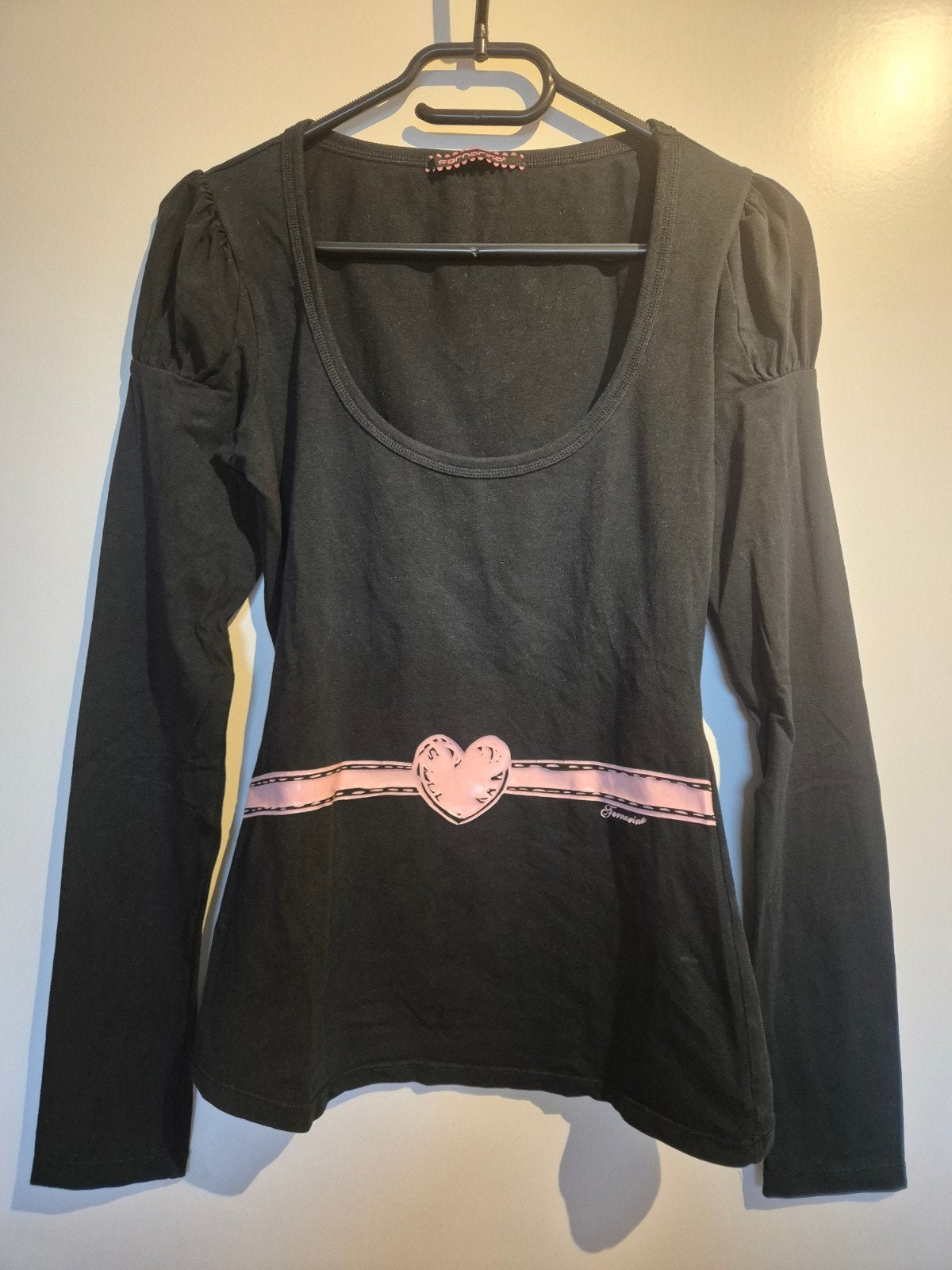 Longsleeve/shirt Fornarina, zwart maat M, Kleding | Dames, Maat 38/40 (M), Zwart, Fornarina, Ophalen of Verzenden