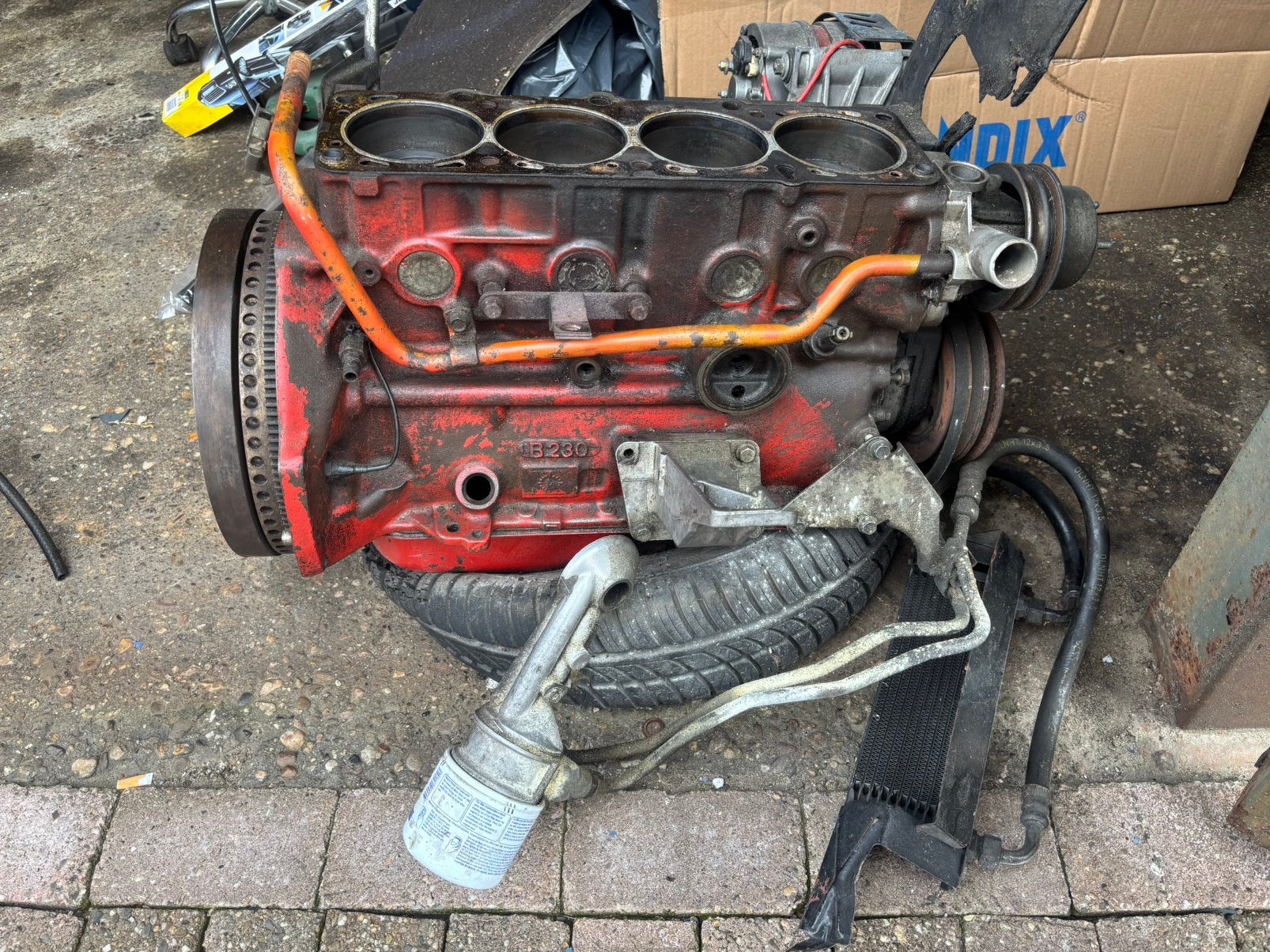 B230FK 1996 onderblok, Ophalen, Gebruikt
