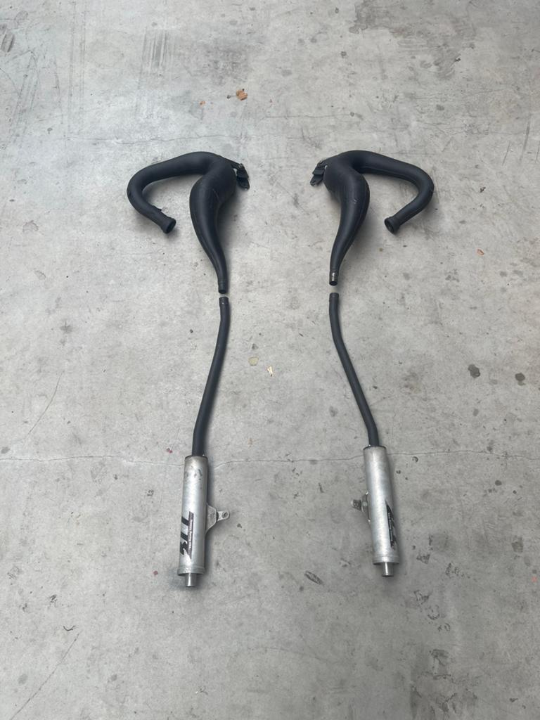 Yamaha banshee 350 toomey racing t4 uitlaten set uitlaat, Motoren, Ophalen of Verzenden