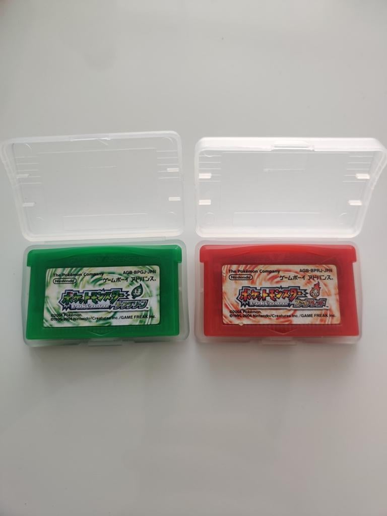 Pokemon Fire red & pokemon leaf green Japans, Spelcomputers en Games, Games | Nintendo Game Boy, 1 speler, Ophalen of Verzenden