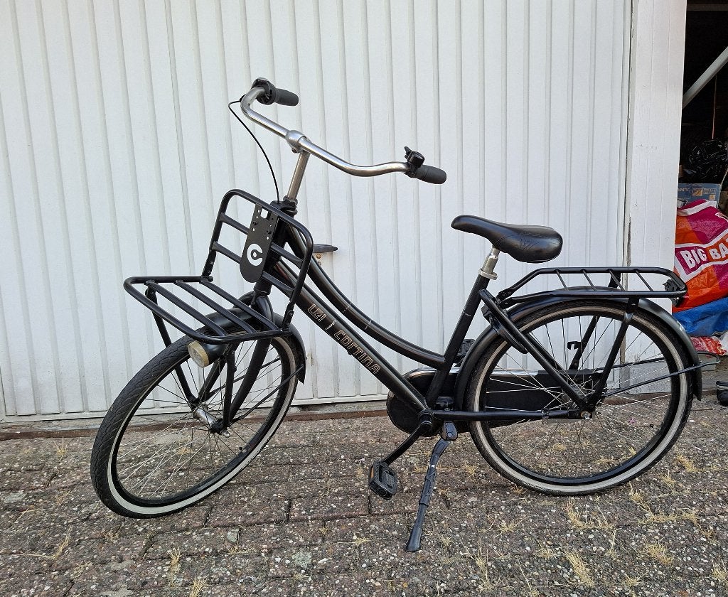 Fiets (geen elektrisch) dames (klein), Ophalen, Zo goed als nieuw, Minder dan 30 km per accu, Cortina