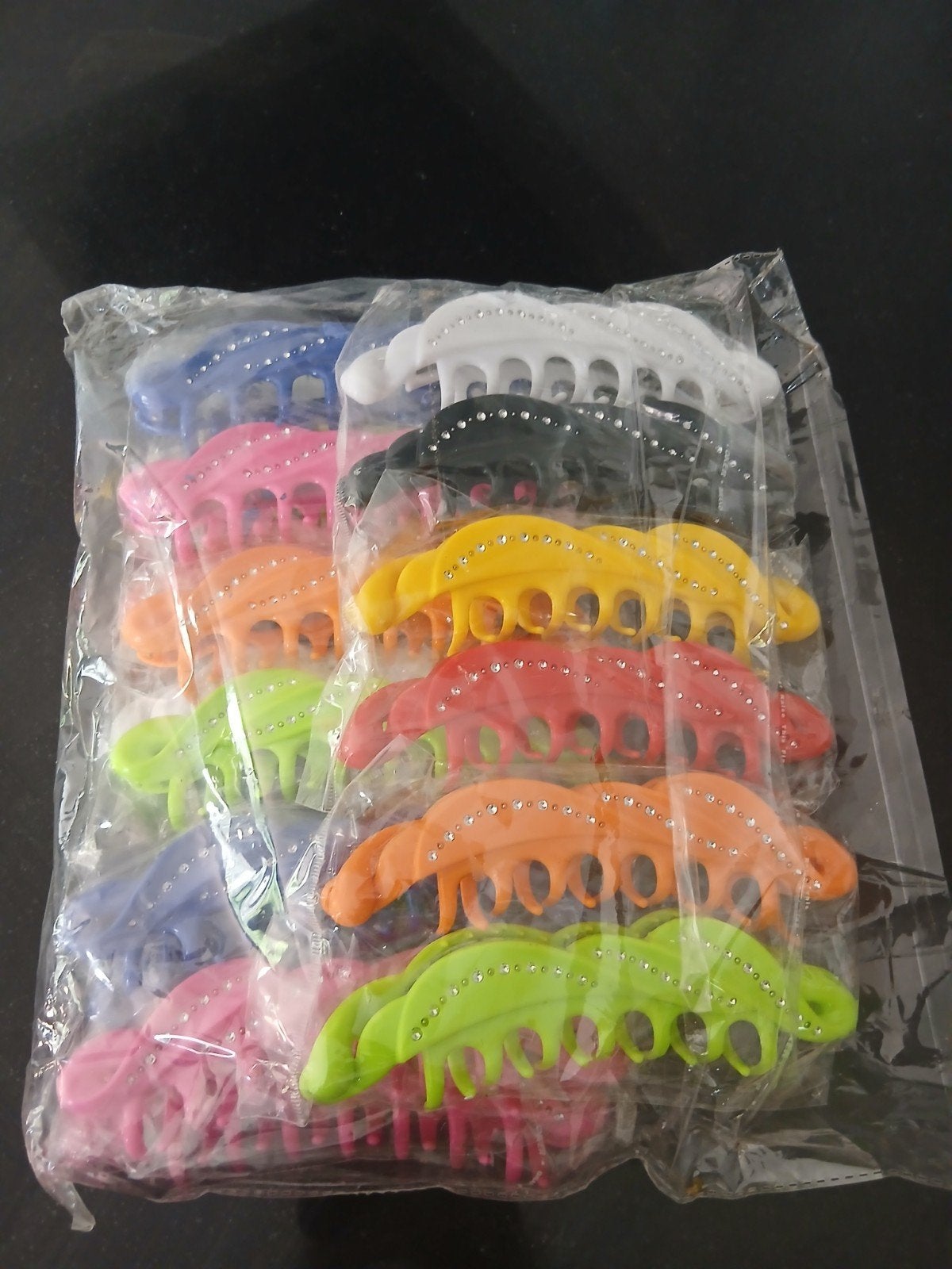 Bananenclip Haarspeld - 17 Stuks Mix Kleuren, Sieraden, Tassen en Uiterlijk, Ophalen of Verzenden, Nieuw, Haarspeld