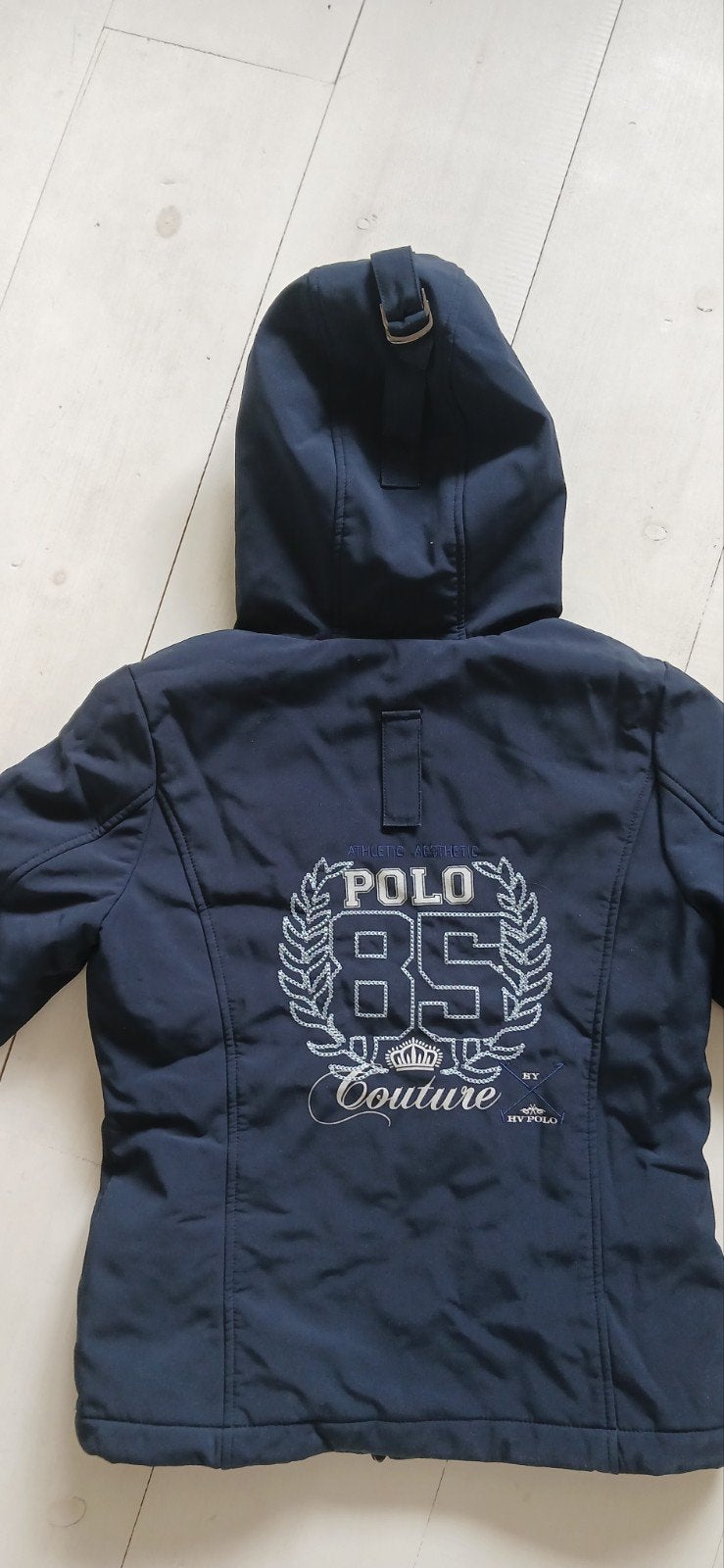 HV Society winterjas Glam Polo Couture, mt XS, Kleding | Dames, Blauw, HV Society, Nieuw, Ophalen of Verzenden