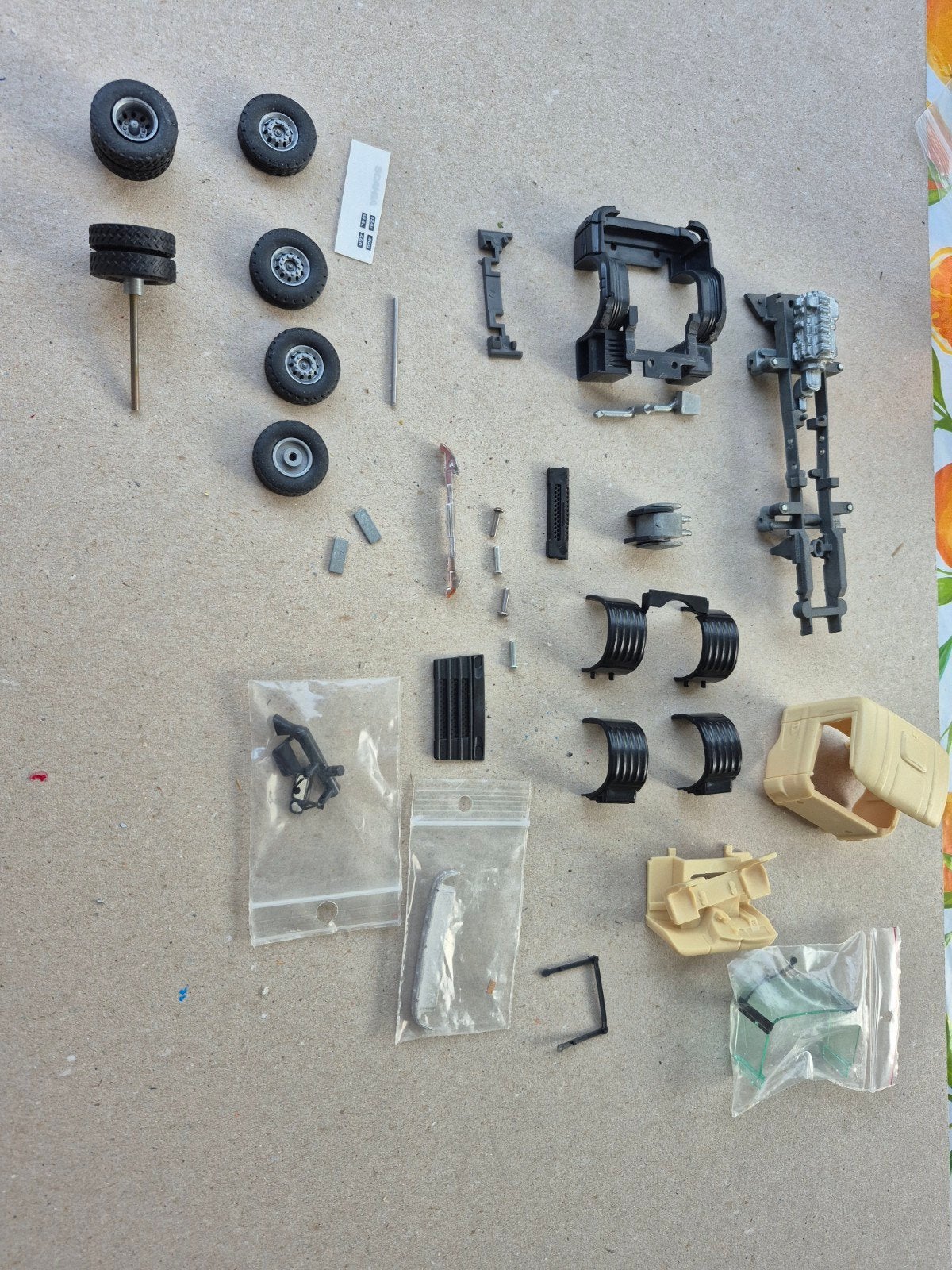 Scania 4 serie bouwkit 6x2 Tekno, Ophalen of Verzenden, Nieuw, Bus of Vrachtwagen, Tekno