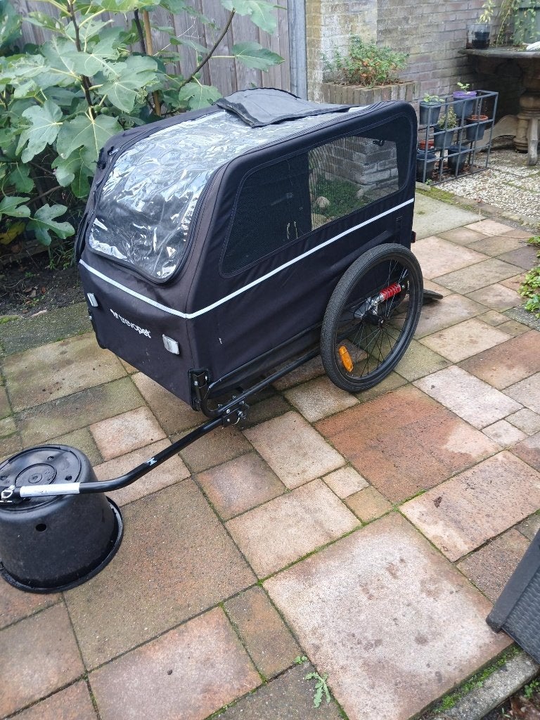 Hondenfietskar, Overige merken, Ophalen, Gebruikt, Hondenfietskar