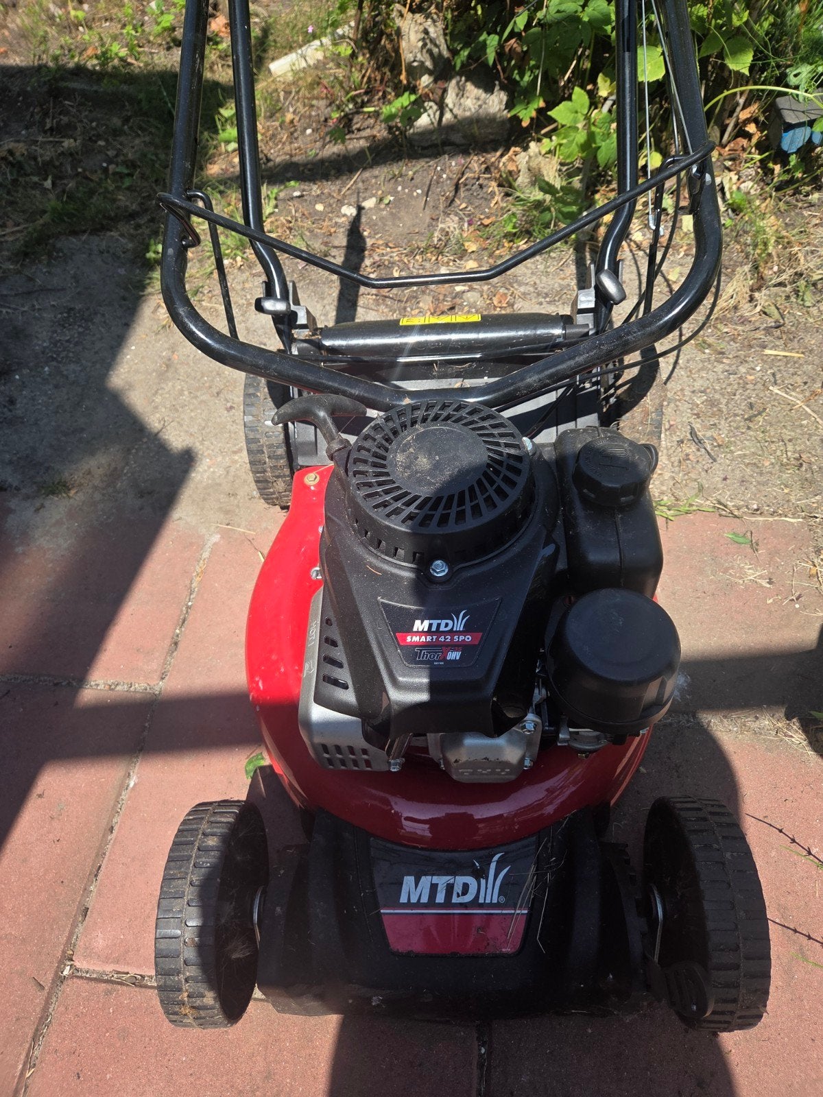 MTD  smart 42 spo benzine grasmaaier, Ophalen, Gebruikt