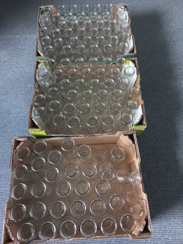 100 flesjes, Ophalen, Gietijzer, Pot, Bus of Blik