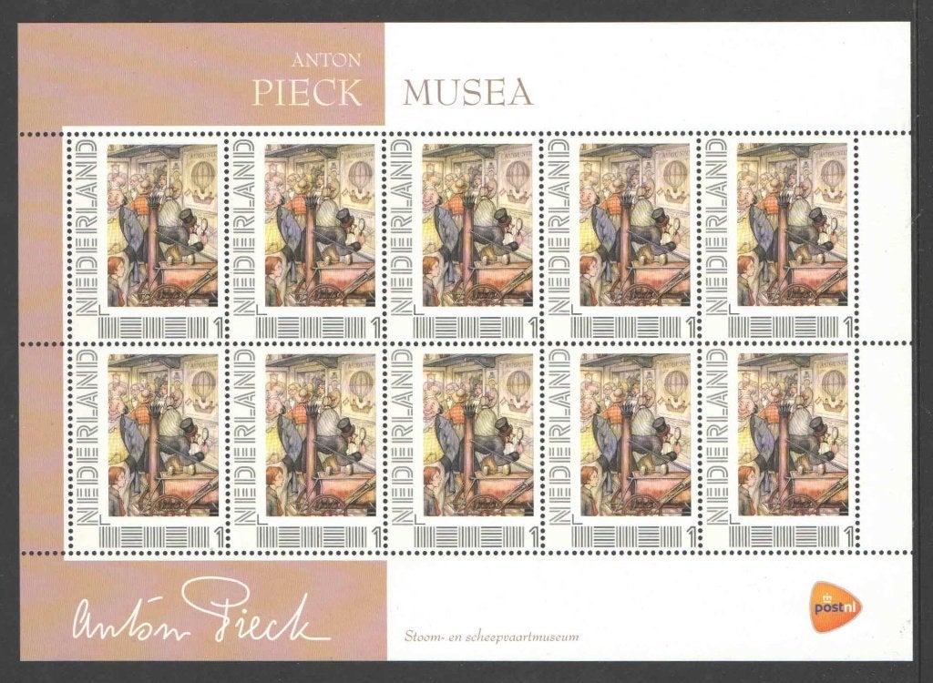 Postzegels Anton Pieck: Musea, Postzegels en Munten, Postzegels | Nederland, Ophalen of Verzenden, Na 1940, Postfris