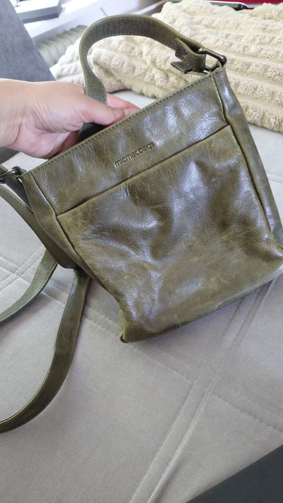 MicMacBags - schoudertas, Ophalen of Verzenden, Zo goed als nieuw, Overige kleuren, Schoudertasje