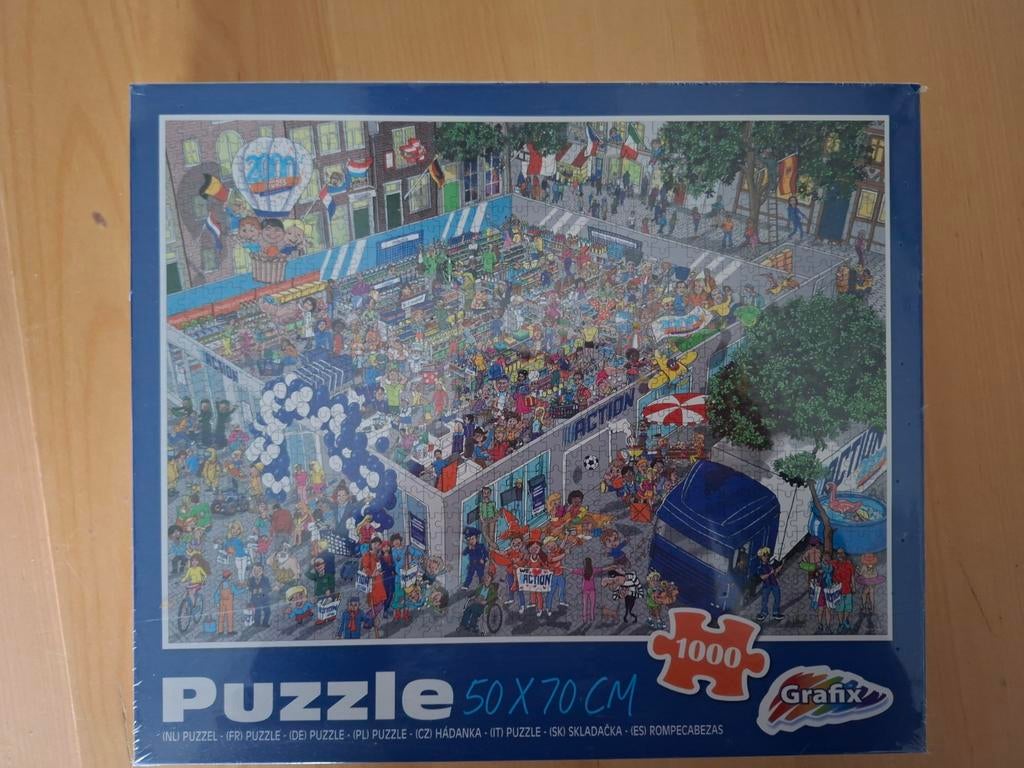 Puzzel, Hobby en Vrije tijd, Denksport en Puzzels, Ophalen of Verzenden, 500 t/m 1500 stukjes