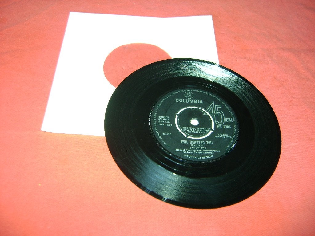 THE YARDBIRDS - EVIL HEARTED YOU - STILL I'M SAD, Cd's en Dvd's, Vinyl Singles, Originele persing, 7 inch, Ophalen of Verzenden