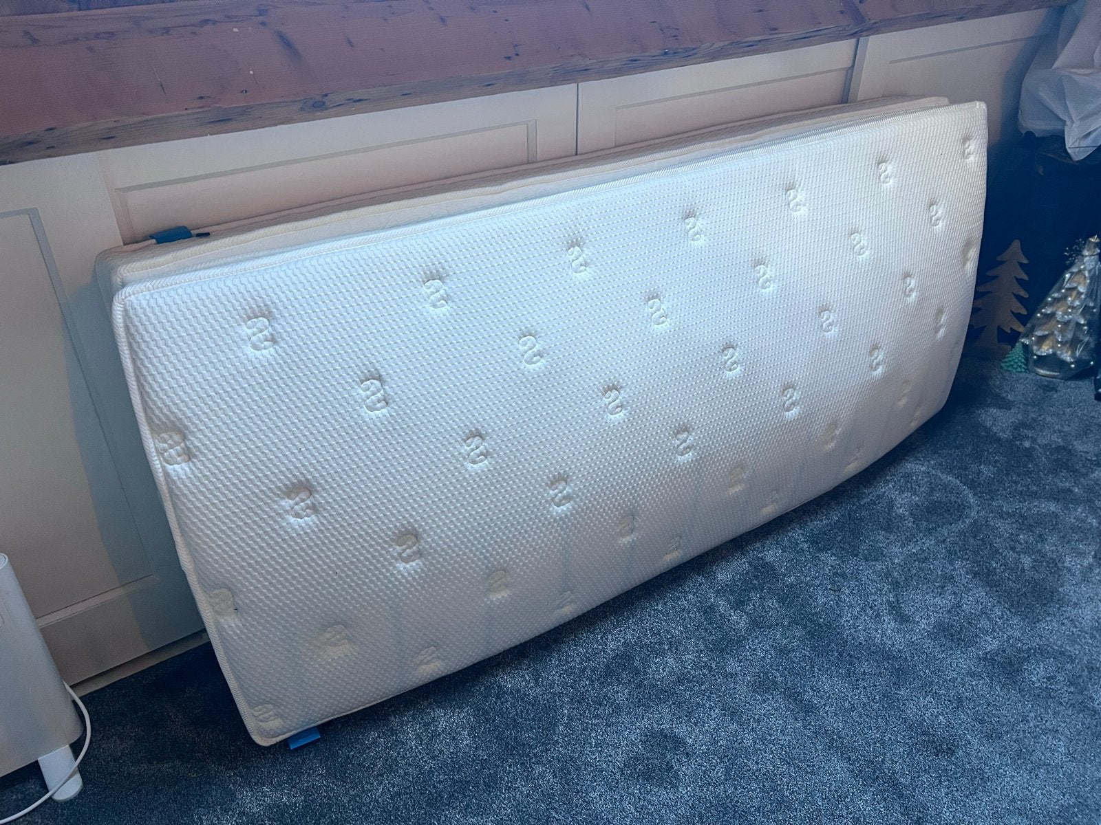 2 Nieuwstaat Koudschuim Matras Toppers 90x210 cm, Ophalen, 90 cm, Eenpersoons, 210 cm