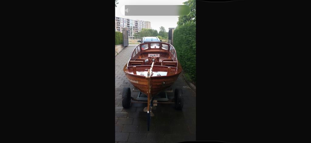 Zweedse sloep snipa houten sloep, Watersport en Boten, Ophalen of Verzenden, Gebruikt