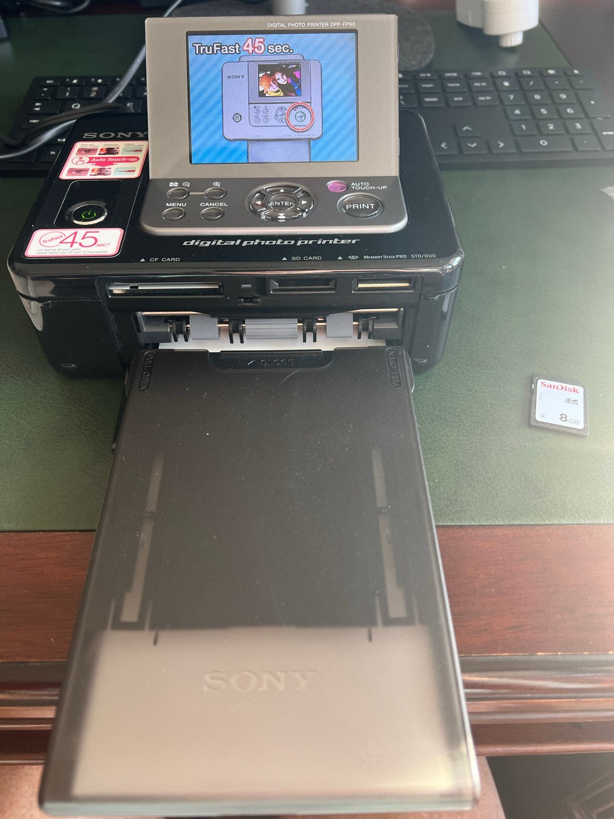 Sony DPP-FP90 Digitale Fotoprinter - Zo goed als nieuw, Fotoprinter, PictBridge, Kleur printen, Ophalen of Verzenden