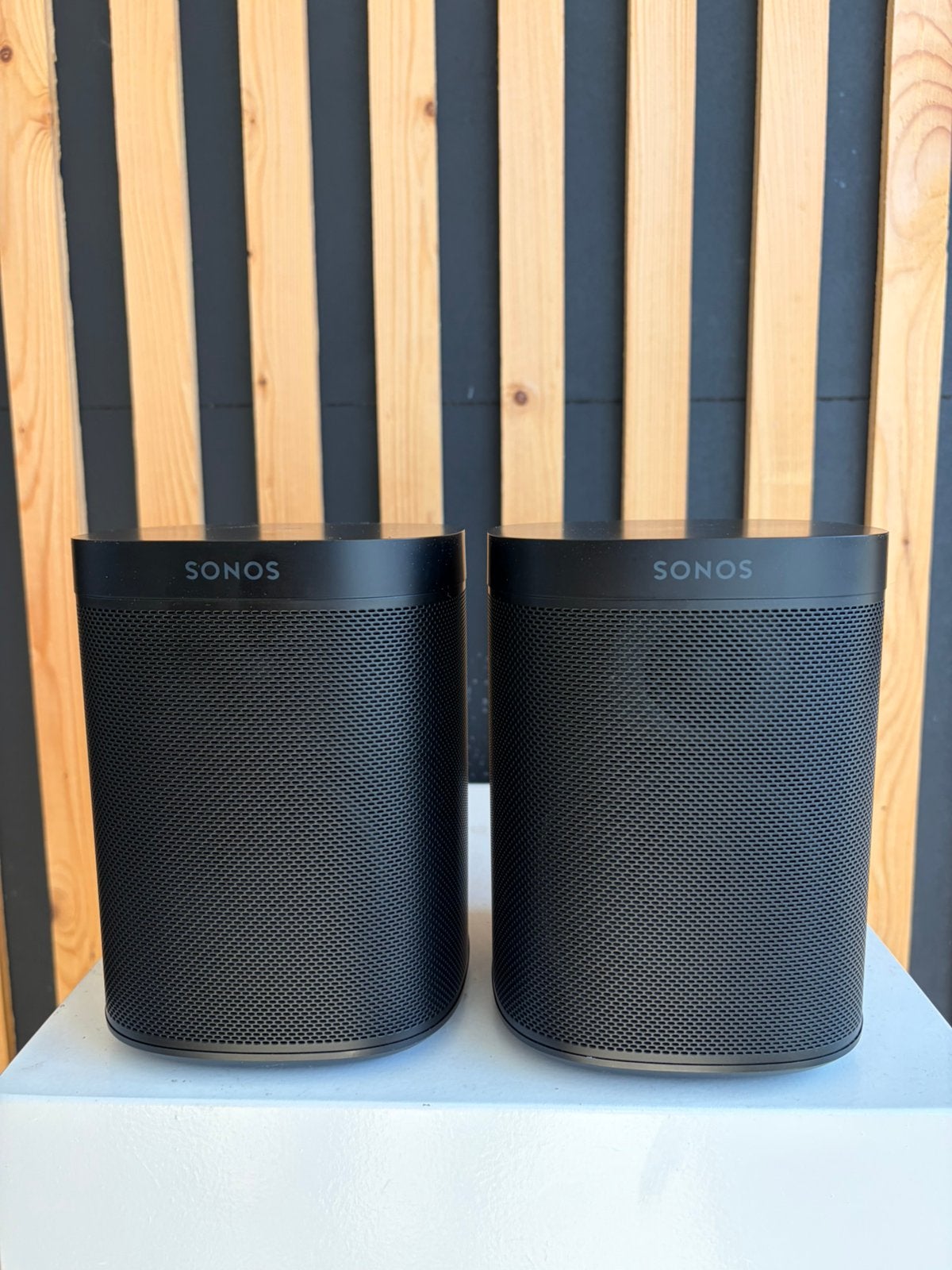 Sonos ONE SL DUO-set. Nieuwste versie, Ophalen, Zo goed als nieuw, Minder dan 60 watt, Sonos