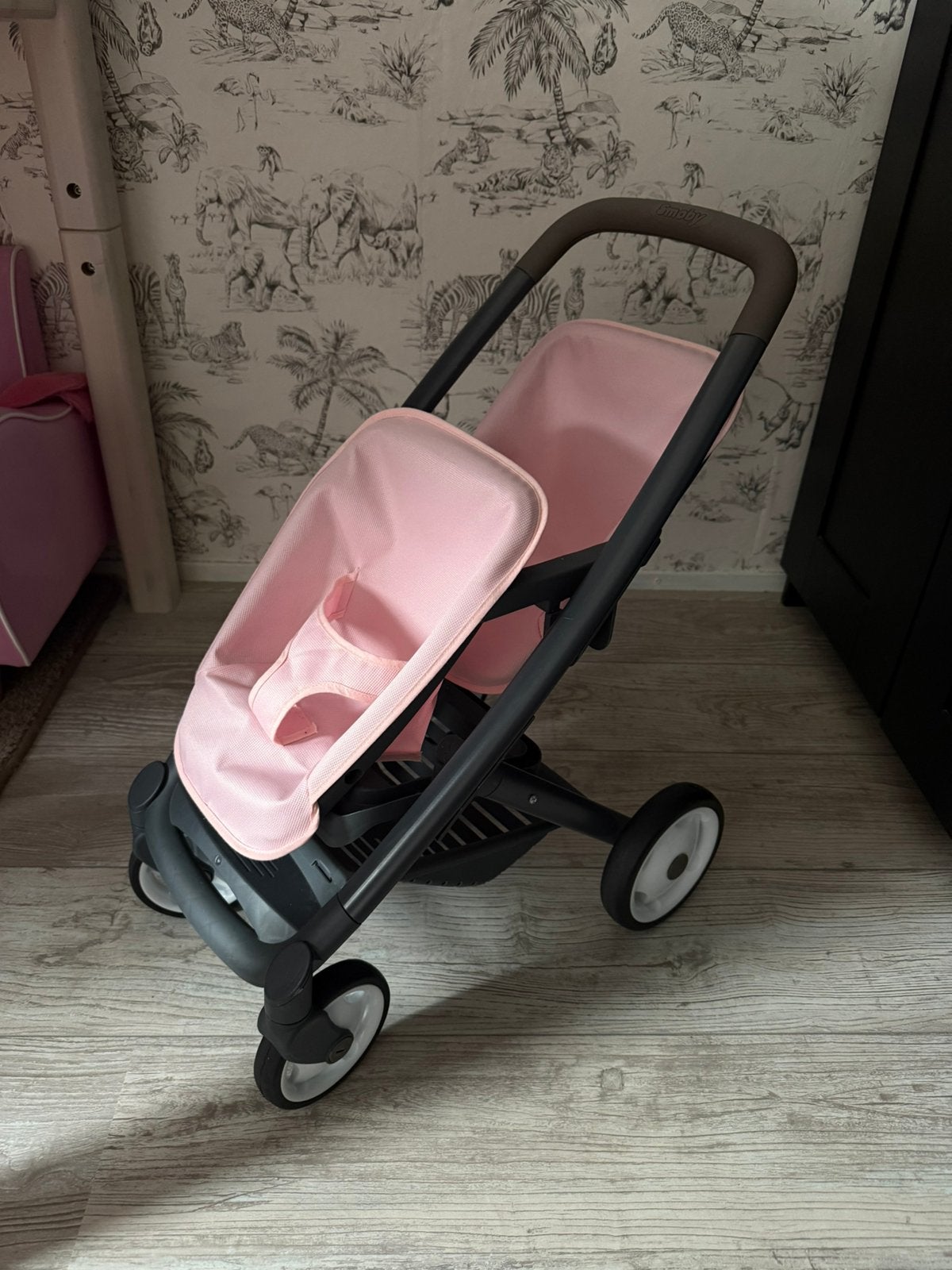 Smoby duo wagen als nieuw, Ophalen, Zo goed als nieuw