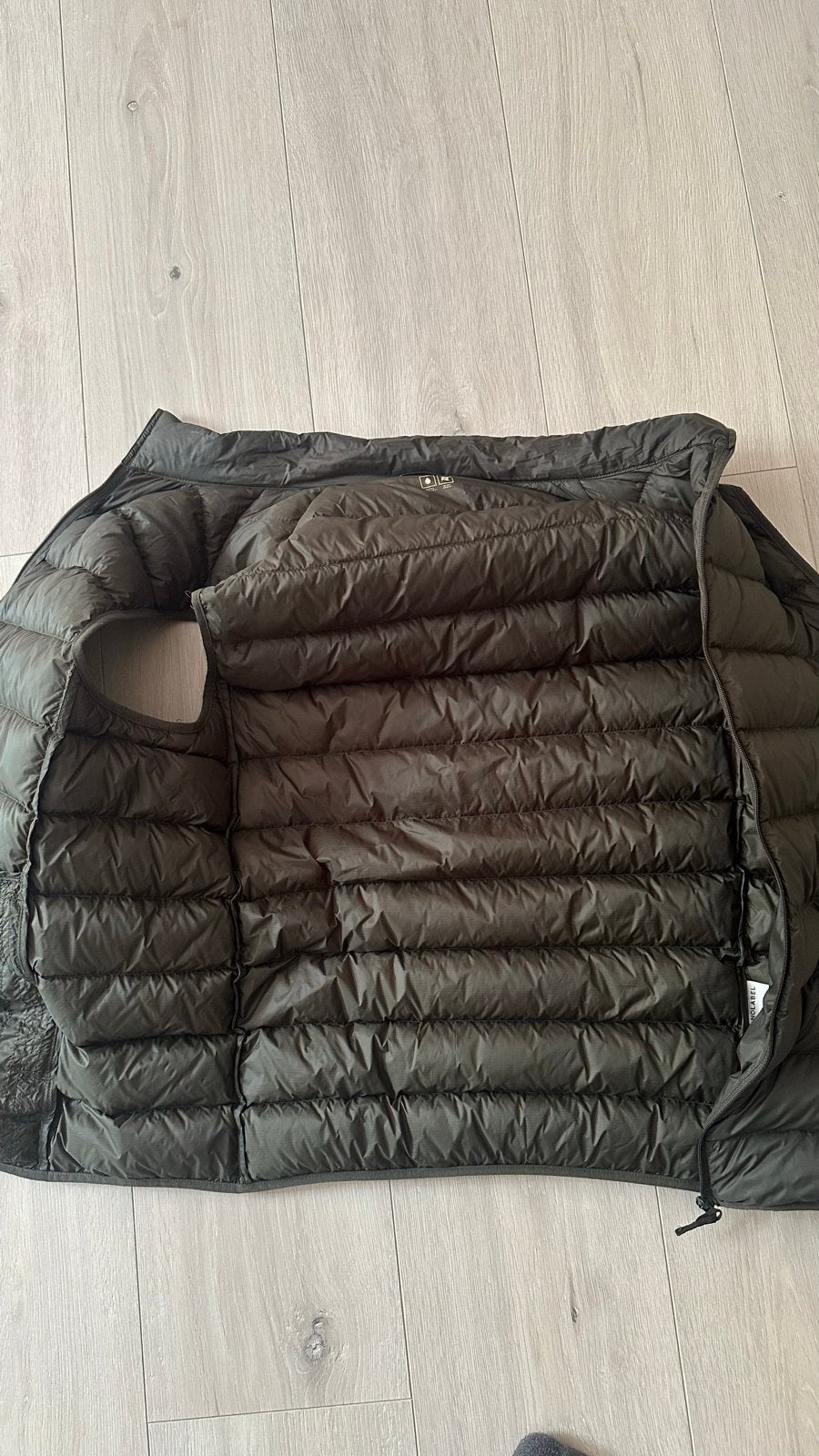 No Label Bodywarmer Groen Maat L, Ophalen of Verzenden, Zo goed als nieuw, Maat 42/44 (L), Groen