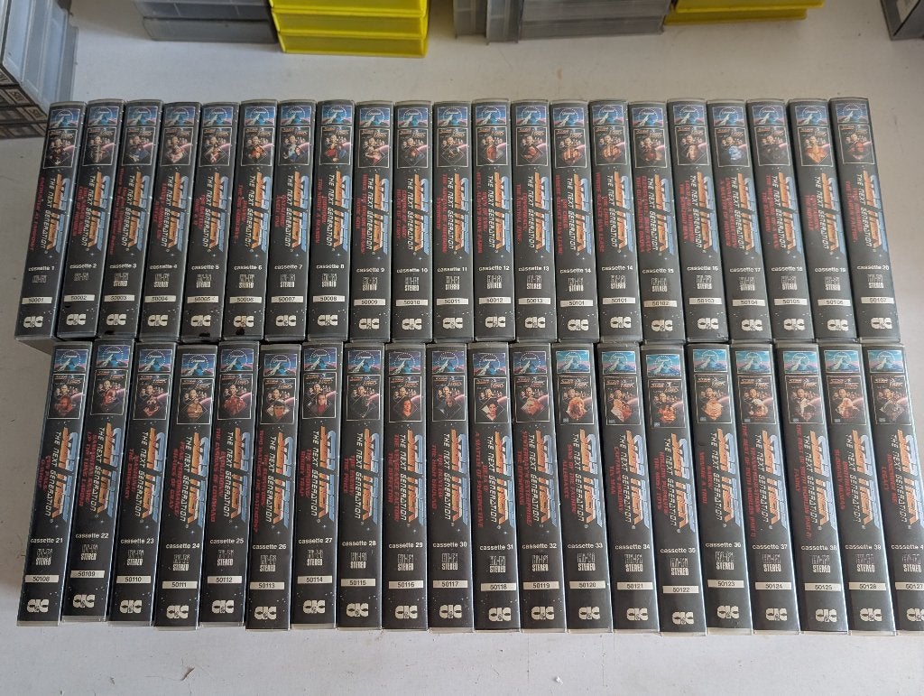 Grote verzameling Star Trek + 41 films, Boxset, Gebruikt, Science Fiction en Fantasy, Ophalen of Verzenden
