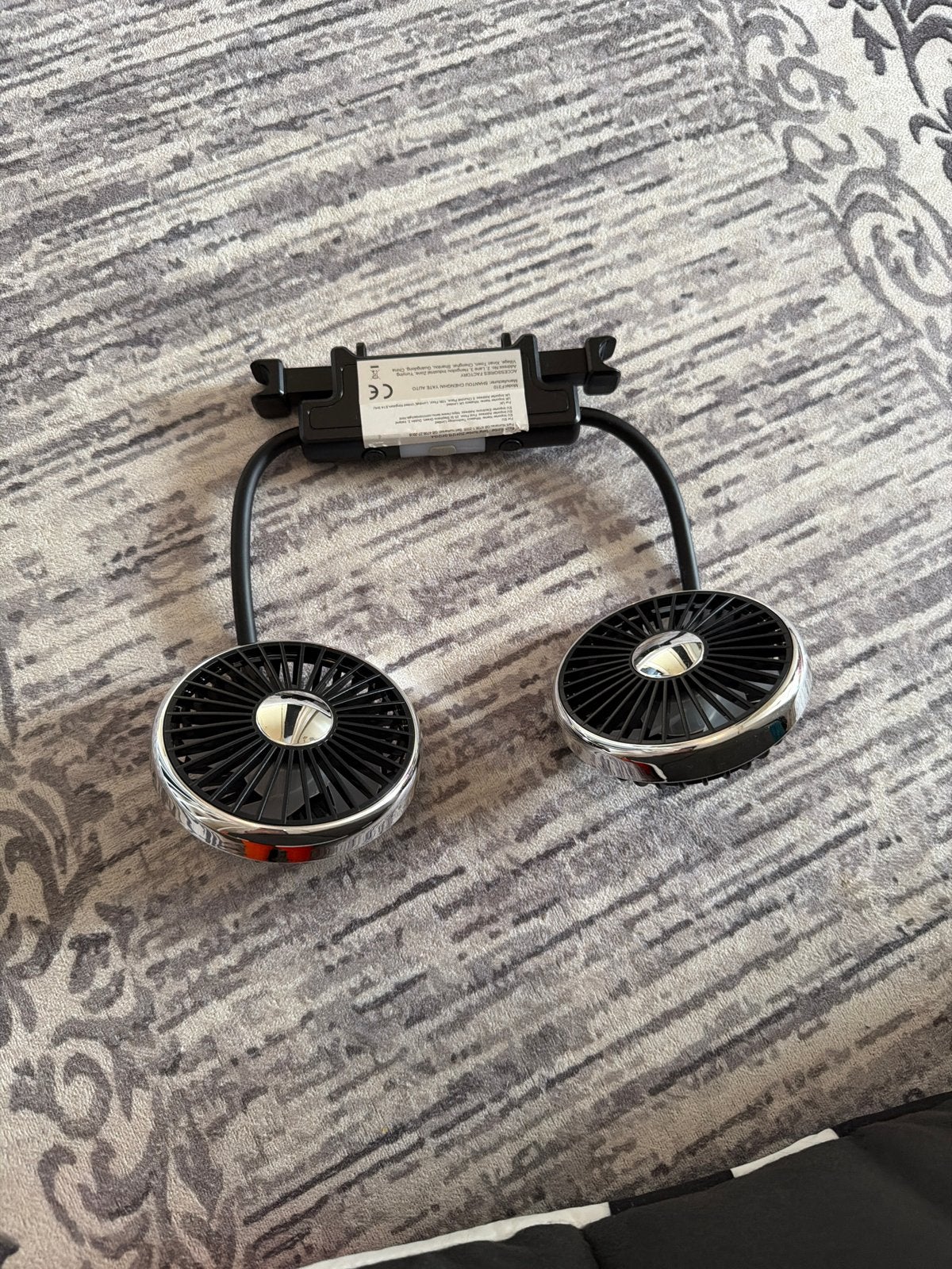 Draagbare USB-ventilator voor auto of kinderwagen, Ophalen of Verzenden