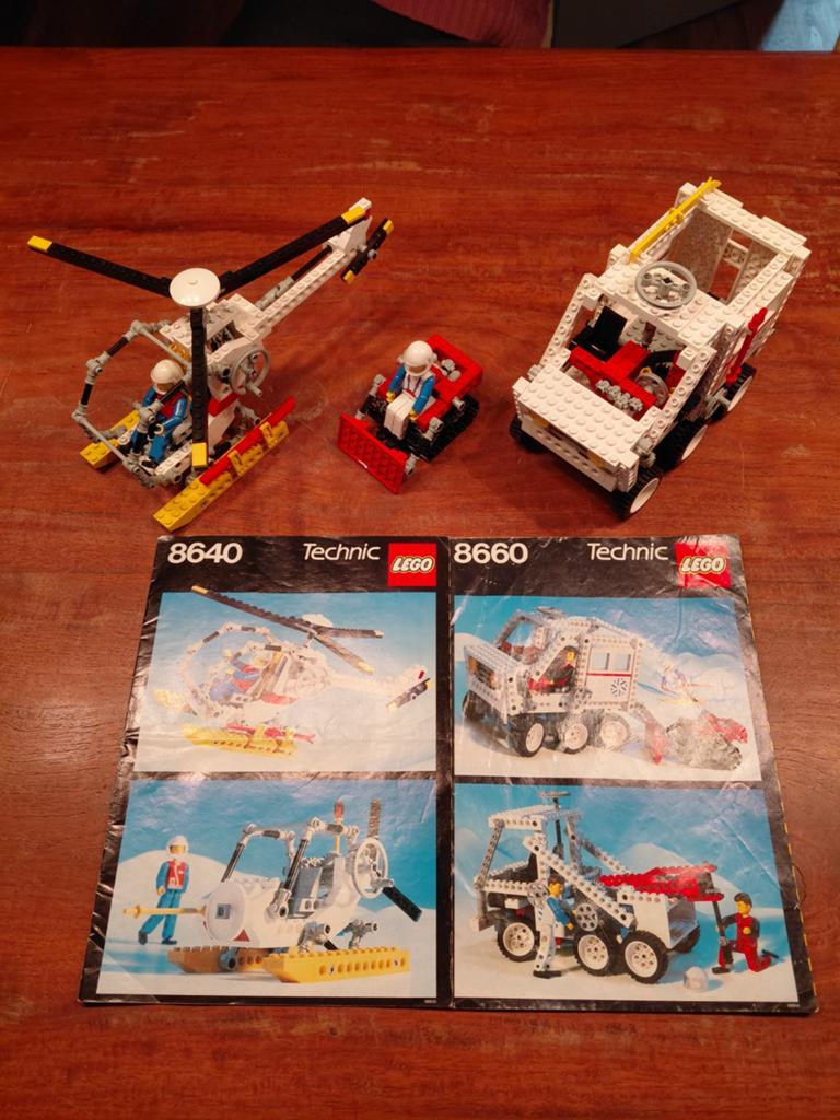 Lego 8640 en 8660, Kinderen en Baby's, Speelgoed | Duplo en Lego, Ophalen of Verzenden, Zo goed als nieuw