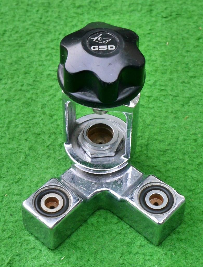 INT duikfles adapter - splitter, Ophalen of Verzenden, Gebruikt, Duikfles