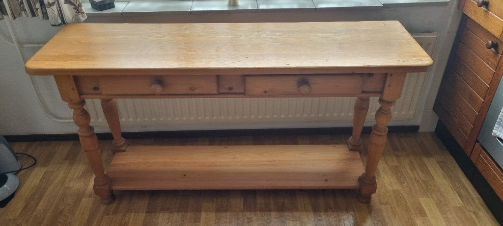 sidetable, Huis en Inrichting, Tafels | Sidetables, Ophalen, Gebruikt, 100 tot 150 cm, 25 tot 50 cm