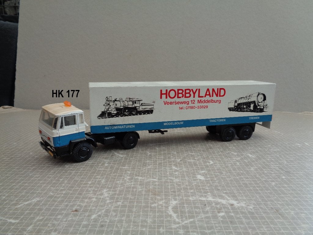 lion daf 2300 hobbyland code 3, Hobby en Vrije tijd, Modelauto's | 1:50, Ophalen of Verzenden, Gebruikt, Bus of Vrachtwagen, Lion Toys