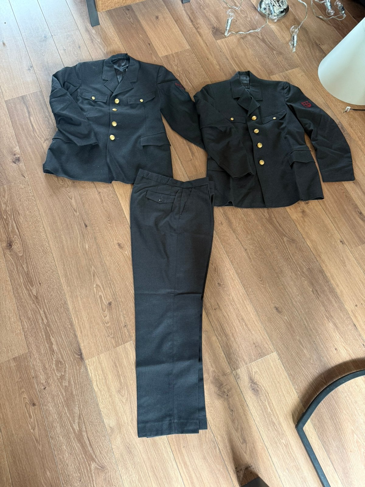 Vintage PTT pak - 2 jassen en broek, Ophalen of Verzenden, Heren