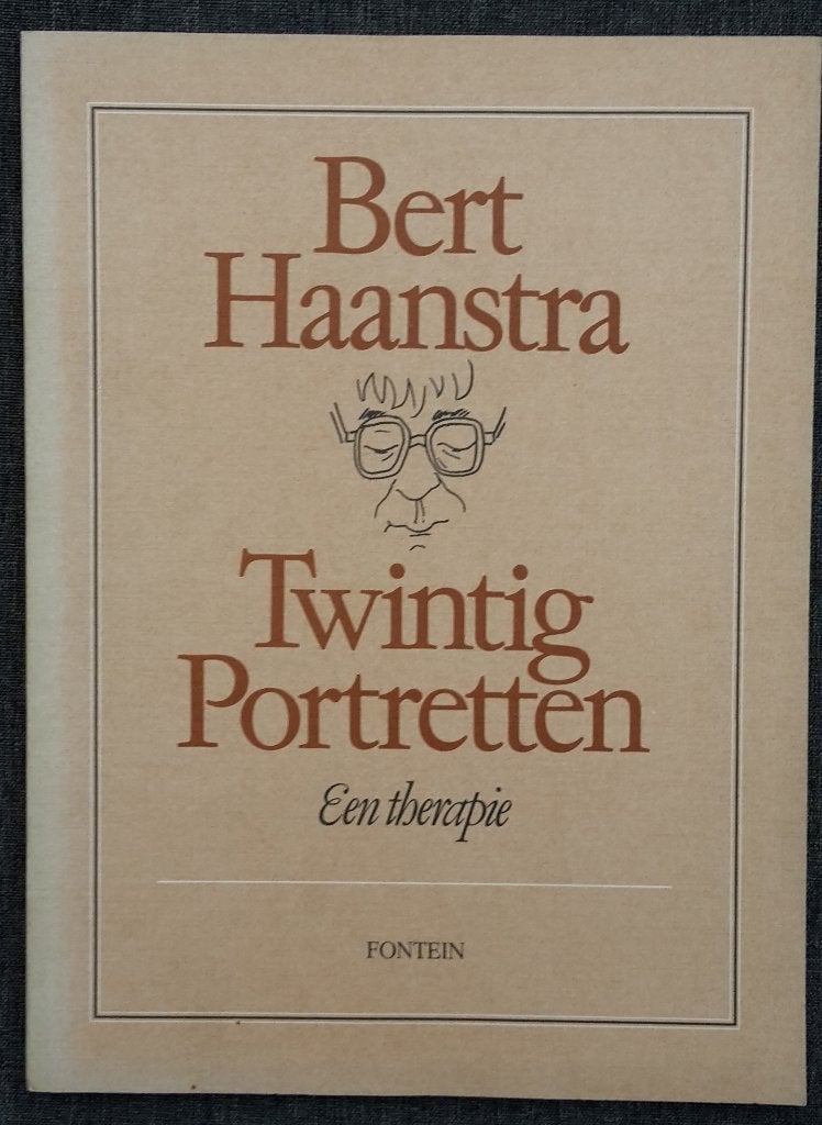 Bert Haanstra – Twintig portretten, Ophalen of Verzenden, Zo goed als nieuw