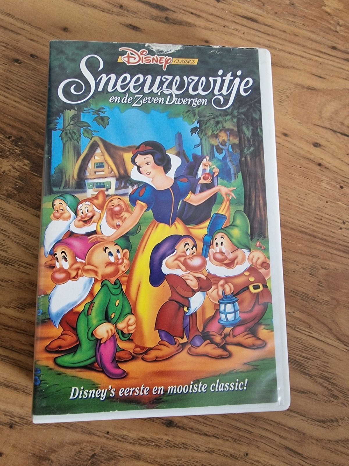 Disney Classics: Sneeuwwitje en de Zeven Dwergen VHS, Cd's en Dvd's, VHS | Kinderen en Jeugd, Alle leeftijden, Ophalen of Verzenden