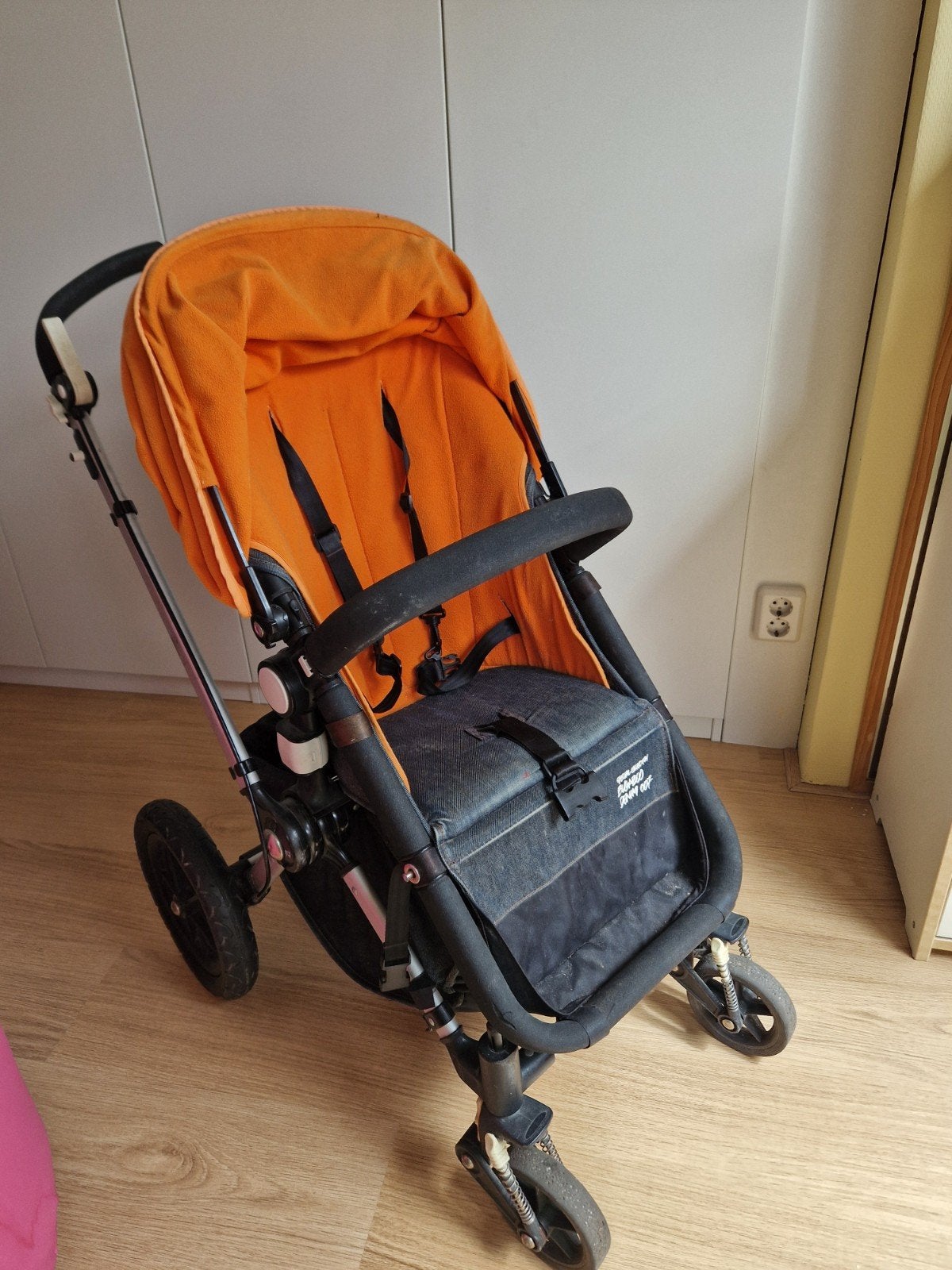 Bugaboo kinderwagen met accessoires, Ophalen, Gebruikt, Met autostoeltje, Bugaboo