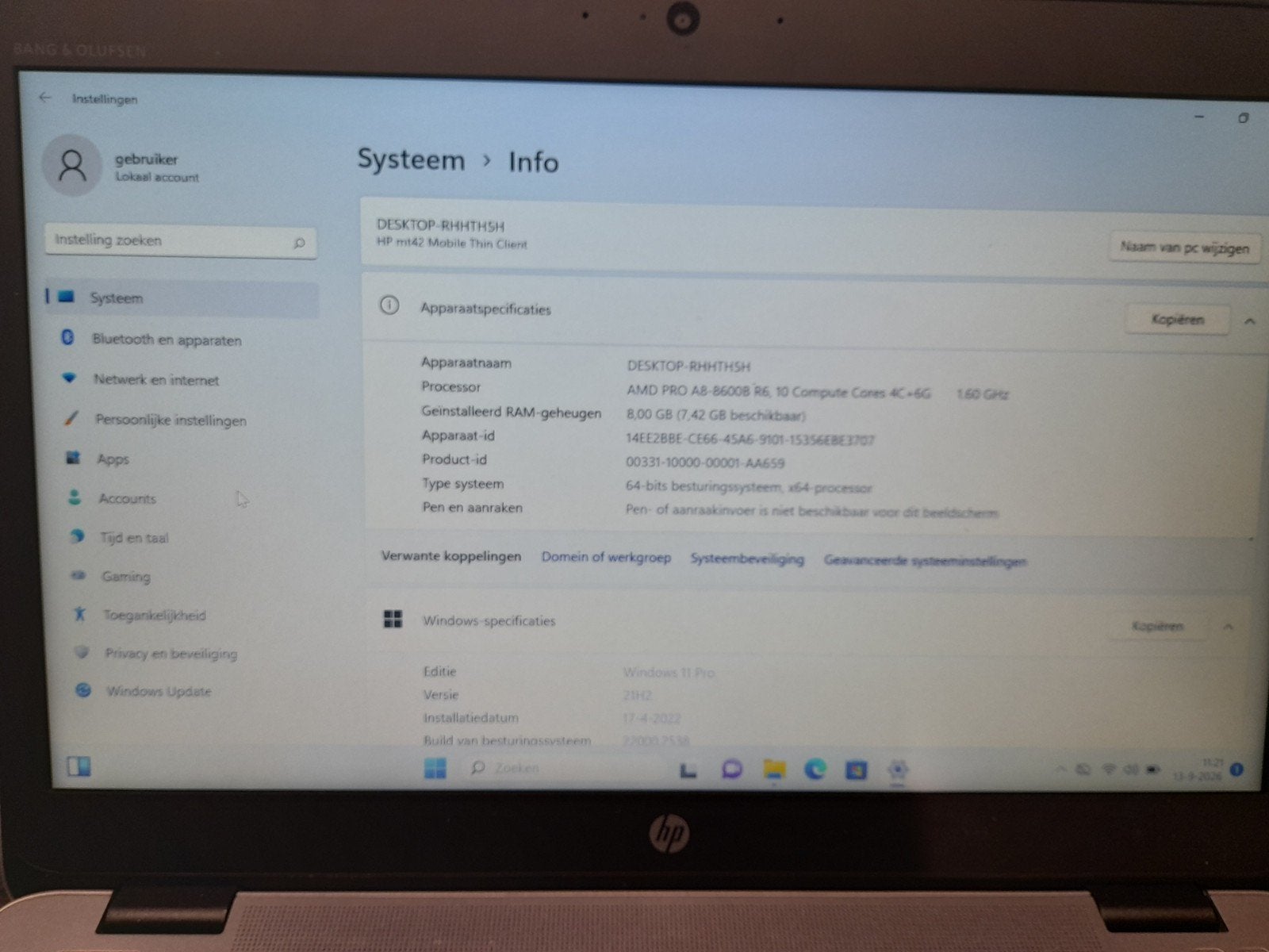 hp laptops, Ophalen, Hp, Gebruikt, Qwerty