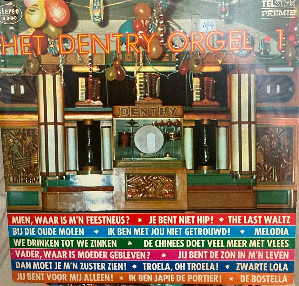 Het Dentry Orgel *1*, 1975, Ophalen of Verzenden, Zo goed als nieuw, 2 klavieren, Orgel