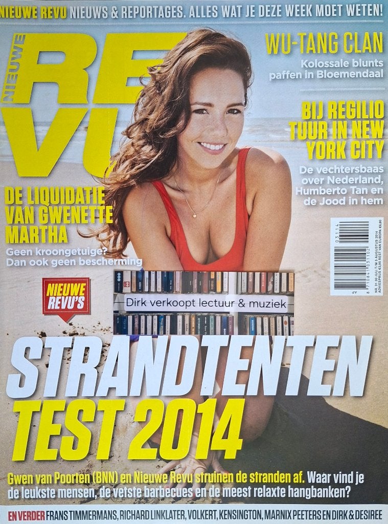 Nieuwe Revu nr 31, 2014; Kensington, Wu-Tang Clan en meer, Verzamelen, Ophalen of Verzenden, Zo goed als nieuw, Boek, Tijdschrift of Artikel