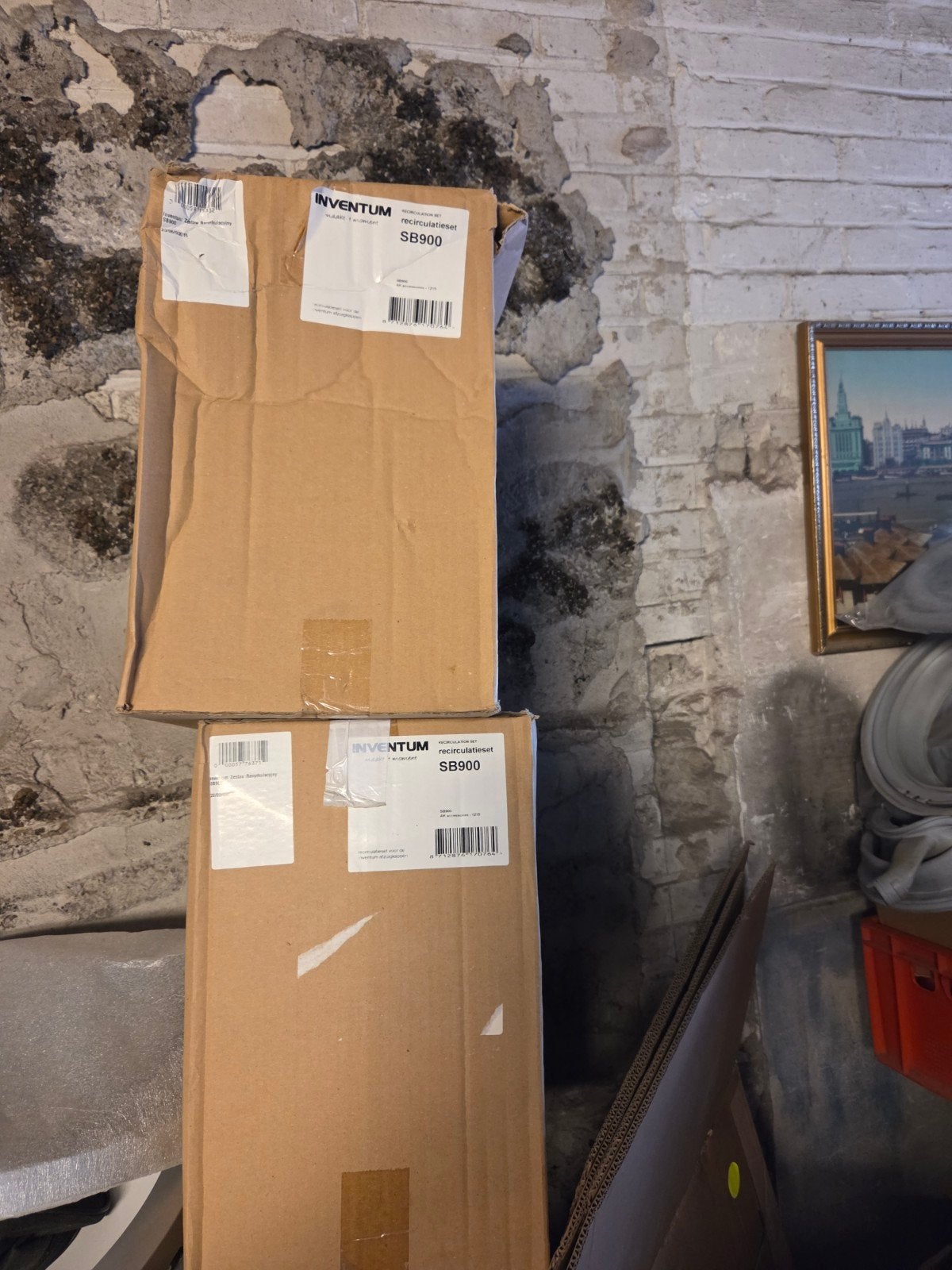 2x Inventum Recirculatieset SB900 - Nieuw in doos, Ophalen of Verzenden, Nieuw, Recirculatie
