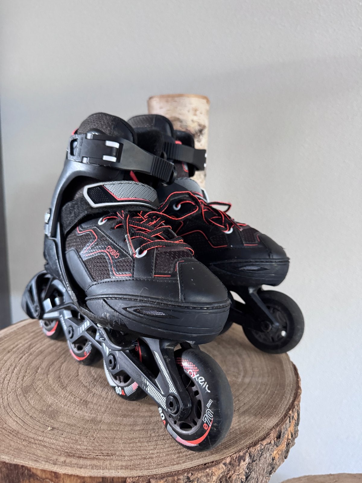 Verstelbare Oxelo inline skates maat 32-35, Overige merken, Kinderen, Ophalen of Verzenden, Inline skates 4 wielen