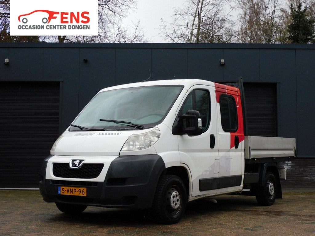 Peugeot Boxer 333 2.2 HDI L2 DC 1e EIGENAAR! AIRCO! 7-PERSOO, Auto's, Peugeot, Bedrijf, Te koop, Boxer, ABS, Airconditioning, Alarm